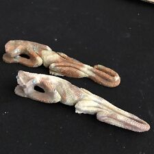 Picasso Marble Mating Lizard Pair Fetish-Signed, Anthony Mecale Zuni USA F6888 picture