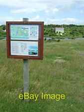 Photo 6x4 Biodiversity Sign & Early Lime & Cement Works East Aberthaw Bui c2009 picture
