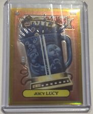 JUICY LUCY #189b 2022 CHROME GARBAGE PAIL KIDS GOLD REFRACTOR 19/50 Series 5 picture