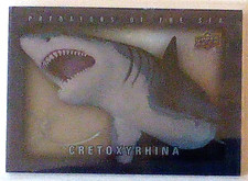 UPPER DECK DINOSAUR PREDATORS OF THE SEA CRETOXYRHINA POS-14 CARD MK picture