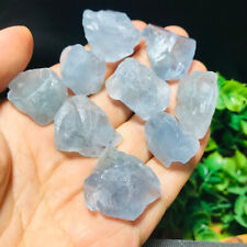 9pcs 100g Natural Beautiful Blue Celestite rough Crystal Mineral Specimen 21 picture