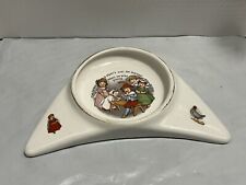 1919 Underwood's Porcelain High Chair Baby Plate picture