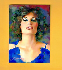 STANA KATIC  ACEO Sketch Card #23  2021 Edward Vela CASTLE KATE BECKETT #d /50 picture