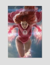 Atom Eve Flying Heroine Premium Giclee Print Poster 11x17 Image Comics Wall Art picture