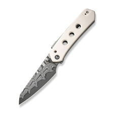 Civivi VisionFG Folding Knife White G10 Handle Damascus Reverse Tanto C22036-DS1 picture