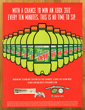 2005 Xbox 360 & Mountain Dew Contest Vintage Print Ad/Poster Authentic Promo Art picture