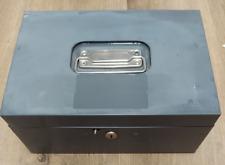 Vintage Steelmaster Atapco Office Products metal cash box no key picture