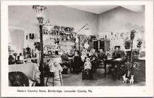 Bainbridge, Pennsylvania RPPC Real Photo Postcard HELEN'S COUNTRY STORE c1950s picture