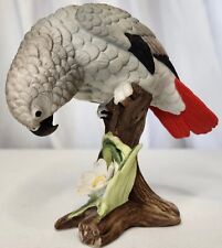 Vintage Dave Grossman Ceramic Crested Cockatoo picture