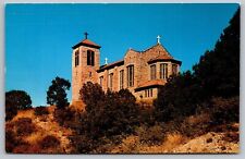 Saint Josephs Mission Mescalero New Mexico Memorial Church Chapel VNG Postcard picture