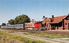 Cherryvale, KS Kansas  TULSAN~Santa Fe Train RAILROAD STATION Vintage Postcard picture