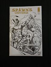 SPAWN'S UNIVERSE #1 Exclusive McFarlane Toys Gold Foil Variant Never Opened picture