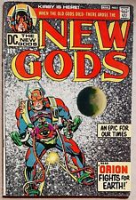 JACK KIRBY SIGNED New Gods #1 (1971), VG/4.5, w/ COA picture