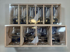 Set of 6 Royal Copenhagen Sailboat Cordial Shot Glasses Plus 4 Brandy Sniffers picture