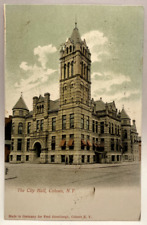 1905 The City Hall, Cohoes, New York NY Vintage Postcard picture