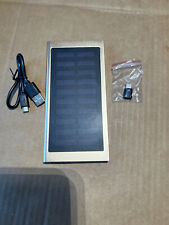 Makers Mark Portable Battery Charger, Solar Powered, Power Bank- New picture