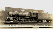 1935 B&O Locomotive 2688 Train Grafton Station Ohio OH RPPC Photo Postcard picture