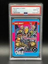 1992 Impel X-Men Series 1 #19 Cable PSA 10 GM MT picture