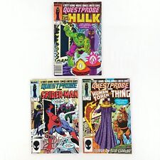 Questprobe #1-3 Complete Set 1 2 3 Lot (1984 Marvel Comics)Hulk Thing Spider-Man picture