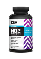 MRI NO2 Nitric Oxide Original Pre Workout Muscle Pump 90 capsules - SALE picture
