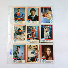 Vintage1978 TOPPS DC Superman The Movie Full Complete Set 1-132 Trading Cards picture