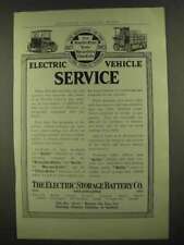 1912 Electric Storage Battery Exide Battery Ad picture