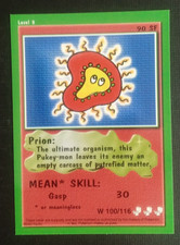2000 Pukey-Mon Card Prion #W100 picture