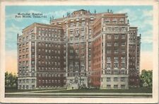 Methodist Hospital Fort Worth Texas Exterior View Vintage Postcard - Unposted picture
