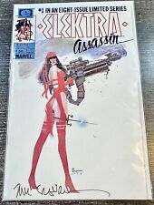 Elektra Assassin #1 1986 Bill Sienkiewicz Signed  Comic Nearly Uncirculated picture