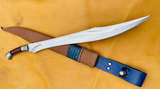 EGKH-24 Inches Long SCIMITAR Fighting Sword- Hand forged In Nepal-long Blade picture
