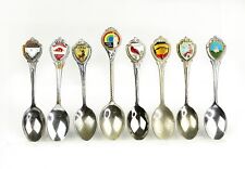 LOT of 20 Collectible Antique Souvenir Spoons from Around the USA - SP23A picture