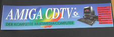 Promotional Stickers Commodore Amiga Cdtv Multimedia-Computer 1991 Black Baby picture