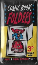 A&BC SEALED PACKET-COMIC BOOK FOLDEES 1968- (SEALED PACK WITH GUM) picture