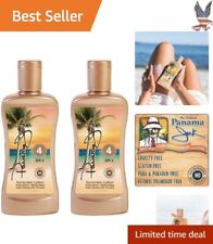 Hydrating Sunscreen Tanning Lotion - SPF 4 Moisturizing - Cruelty Free - 6 FL OZ picture