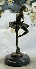 Original Milo Young Girl Ballerina Bronze Figure Statue Dance Sculpture Deal picture