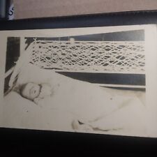 Death Announcement.. Post Mortem Baby Postcard From The Early 20th Century..   picture