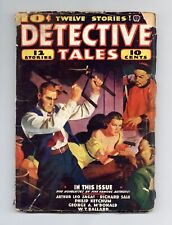 Detective Tales Pulp 2nd Series Oct 1938 Vol. 10 #3 VG- 3.5 picture
