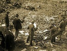 1923 Prohibition  Destroying Liquor Vintage Old Photo 8.5