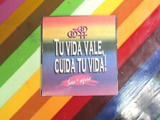 vtg gay ephemera flyer - Cuida Tu Vida Spanish foldout AIDS HIV prevention picture