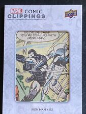 2020 Marvel Comic Clippings 15/65 IRON MAN #282 July, 1992 (Clip) - Upper Deck picture