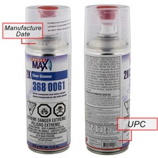 2K Clear Coat Aerosol SprayMax USC High Gloss Clear Coat Paint Finish Clear picture