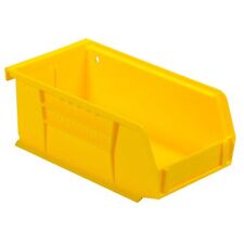 24 Pack -Quantum HD High Density Yellow Stackable Plastic Bin 4x3x7in-PB8501 picture
