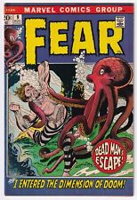 Marvel Fear #9 Comic Book 1972 Jack Kirby I Entered the Dimension of Doom Escape picture