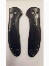 1 Pair Black Sandalwood Grip Handle Scales For Benchmade Griptilian 551 Knives picture