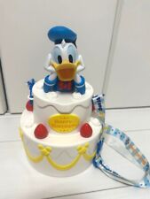 Tokyo Disney Resort Donald Duck Cake Popcorn Bucket Happy Birthday To Me F/S picture
