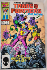 TRANSFORMERS THE MOVIE Marvel Comic Book Issue #2 