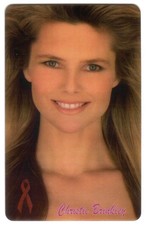 10m Christie Brinkley - To Benefit Children With HIV/ AIDS Phone Card picture