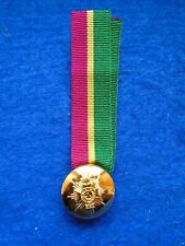 1 X WORCESTERSHIRE & SHERWOOD FORESTERS PRESENTATION BUTTON & REGIMENTAL RIBBON picture