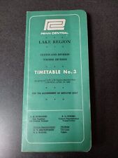 Penn Central Timetable No. 3, 1969 picture