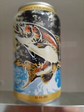 Busch  EMPTY Beer Can 2022  Rainbow Trout No Alcohol Mint picture